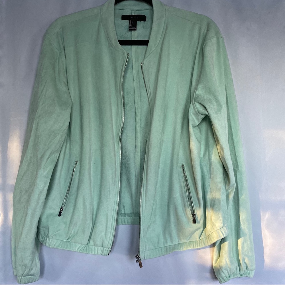 NWOT F21 BOMBER JACKET